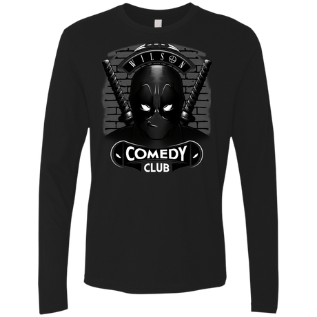 T-Shirts Black / Small Comedy Club Men's Premium Long Sleeve