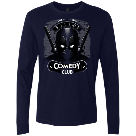 T-Shirts Midnight Navy / Small Comedy Club Men's Premium Long Sleeve