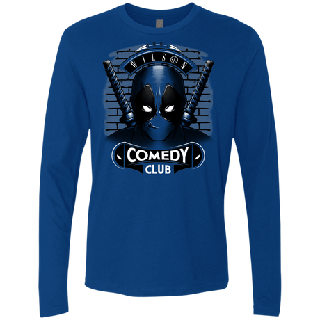 T-Shirts Royal / Small Comedy Club Men's Premium Long Sleeve