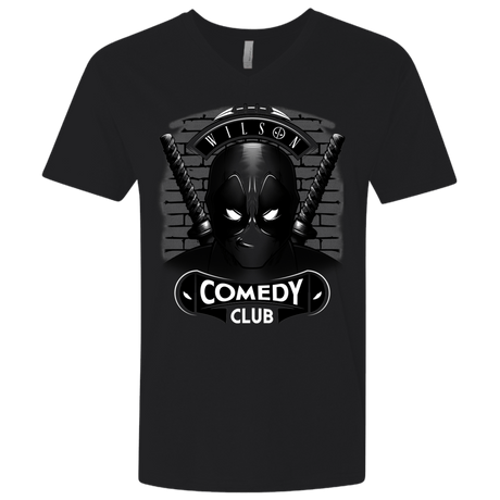 T-Shirts Black / X-Small Comedy Club Men's Premium V-Neck