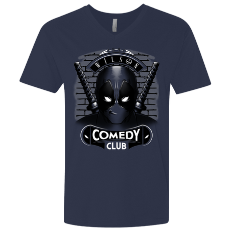 T-Shirts Midnight Navy / X-Small Comedy Club Men's Premium V-Neck