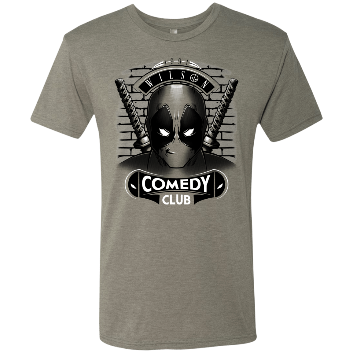 T-Shirts Venetian Grey / Small Comedy Club Men's Triblend T-Shirt