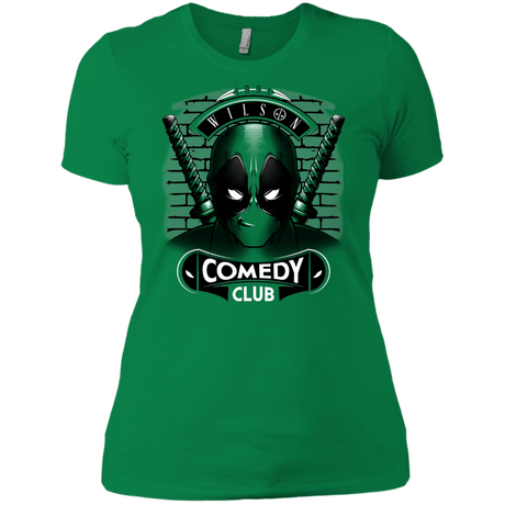 T-Shirts Kelly Green / X-Small Comedy Club Women's Premium T-Shirt