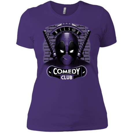T-Shirts Purple / X-Small Comedy Club Women's Premium T-Shirt