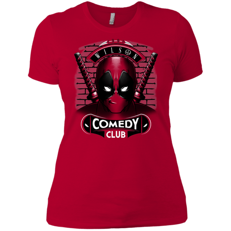 T-Shirts Red / X-Small Comedy Club Women's Premium T-Shirt