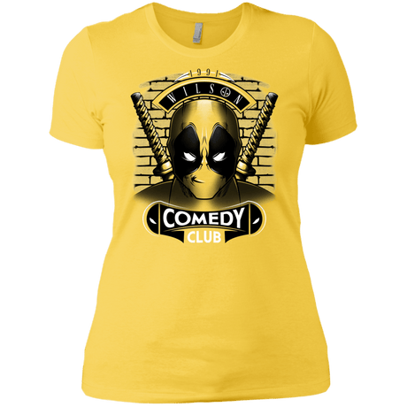 T-Shirts Vibrant Yellow / X-Small Comedy Club Women's Premium T-Shirt