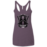 T-Shirts Vintage Purple / X-Small Comedy Club Women's Triblend Racerback Tank