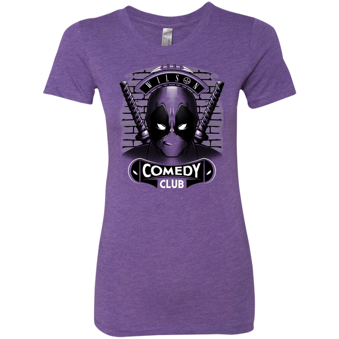 T-Shirts Purple Rush / Small Comedy Club Women's Triblend T-Shirt