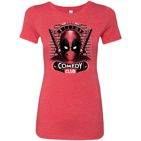 T-Shirts Vintage Red / Small Comedy Club Women's Triblend T-Shirt