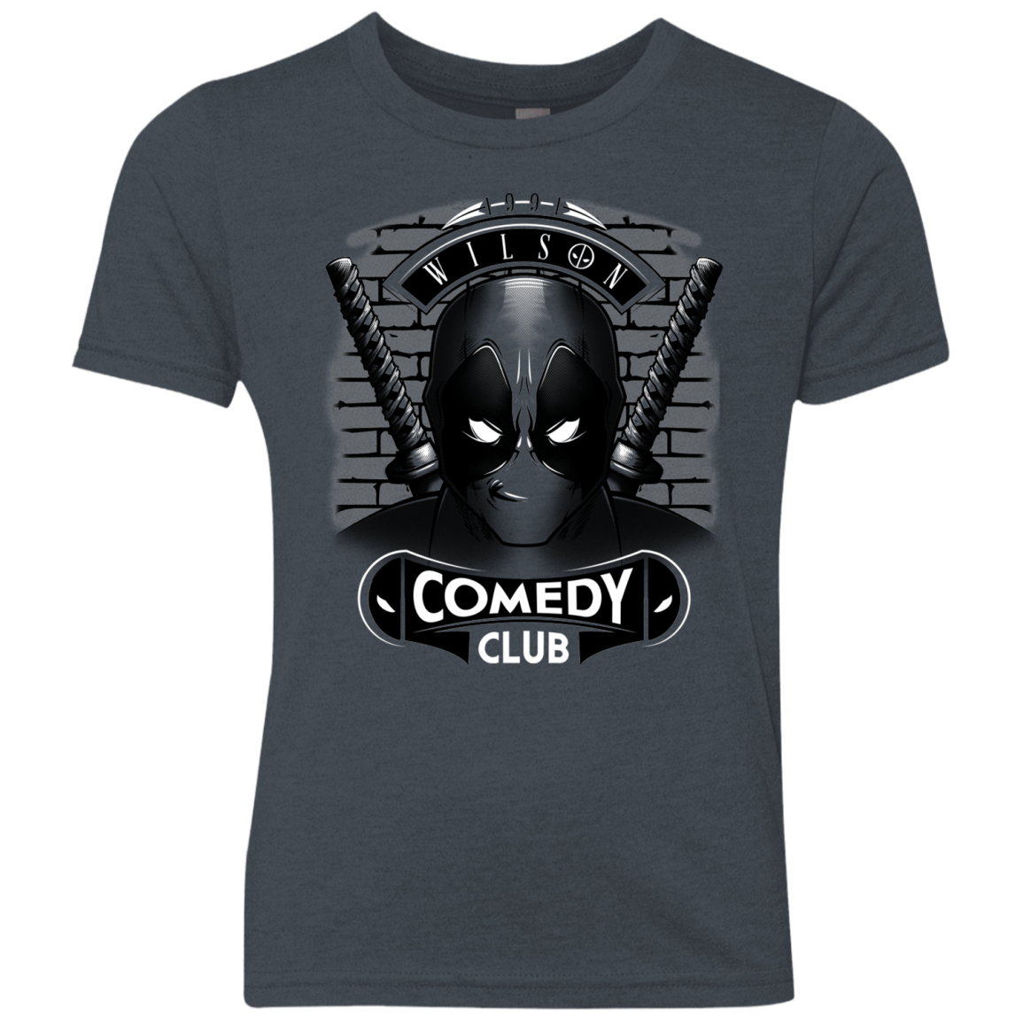 T-Shirts Vintage Navy / YXS Comedy Club Youth Triblend T-Shirt