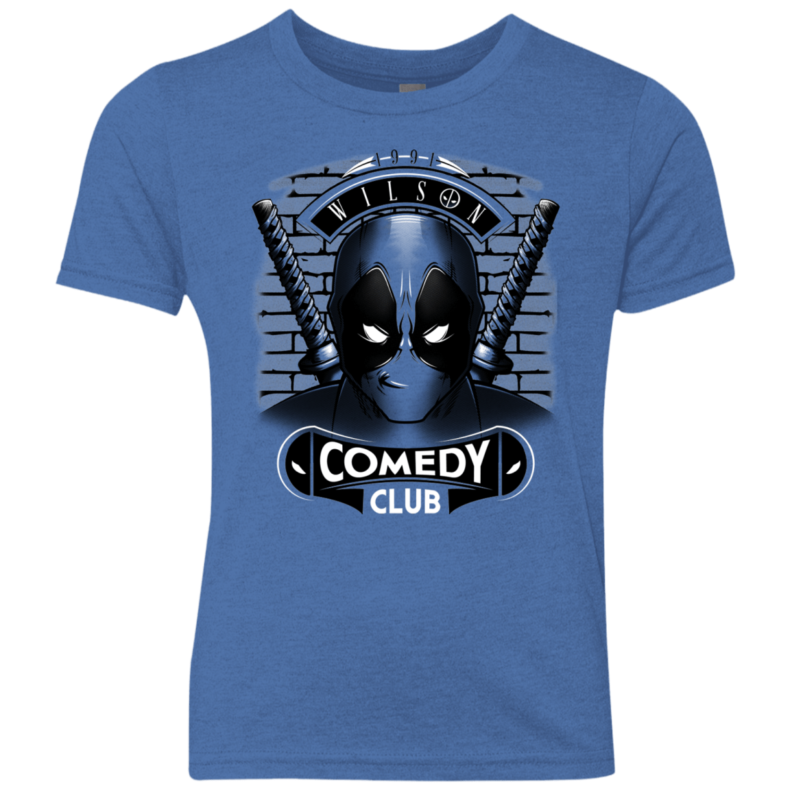 T-Shirts Vintage Royal / YXS Comedy Club Youth Triblend T-Shirt