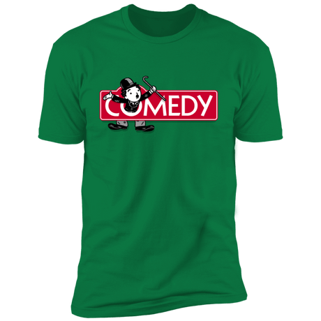 T-Shirts Kelly Green / S Comedy Men's Premium T-Shirt