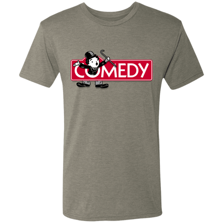 T-Shirts Venetian Grey / S Comedy Men's Triblend T-Shirt