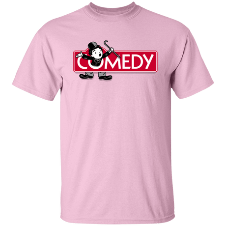 T-Shirts Light Pink / S Comedy T-Shirt