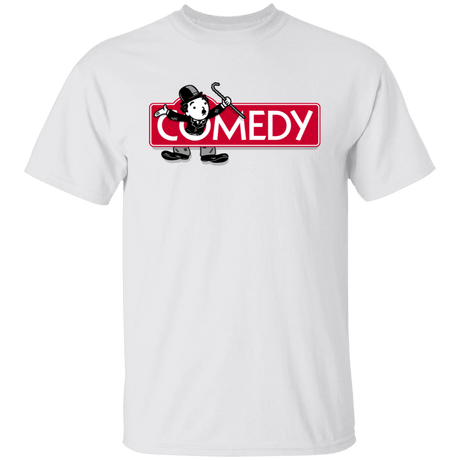 T-Shirts White / S Comedy T-Shirt