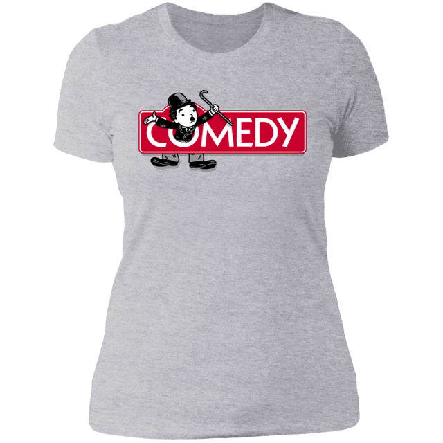 T-Shirts Heather Grey / S Comedy Women's Premium T-Shirt