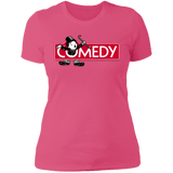 T-Shirts Hot Pink / S Comedy Women's Premium T-Shirt