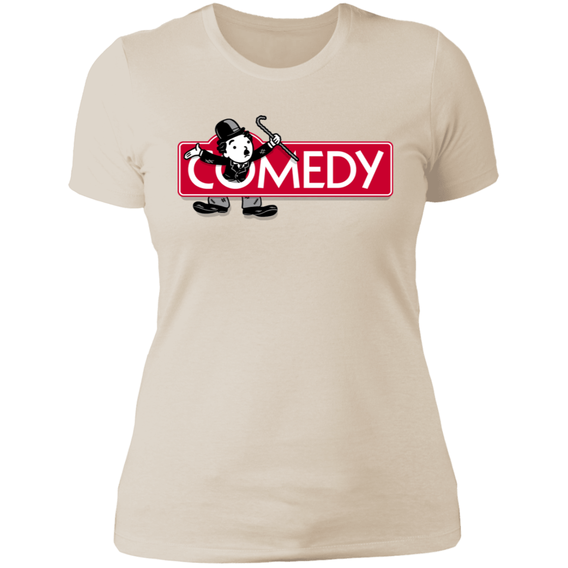 T-Shirts Ivory/ / S Comedy Women's Premium T-Shirt