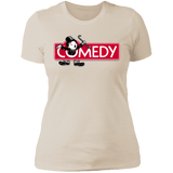 T-Shirts Ivory/ / S Comedy Women's Premium T-Shirt