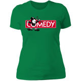 T-Shirts Kelly Green / S Comedy Women's Premium T-Shirt