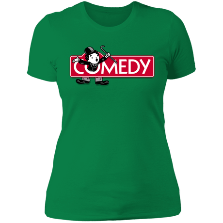 T-Shirts Kelly Green / S Comedy Women's Premium T-Shirt