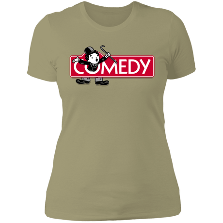 T-Shirts Light Olive / S Comedy Women's Premium T-Shirt