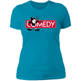 T-Shirts Turquoise / S Comedy Women's Premium T-Shirt