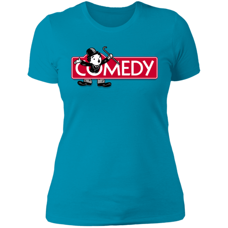 T-Shirts Turquoise / S Comedy Women's Premium T-Shirt