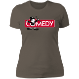 T-Shirts Warm Grey / S Comedy Women's Premium T-Shirt