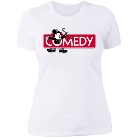 T-Shirts White / S Comedy Women's Premium T-Shirt