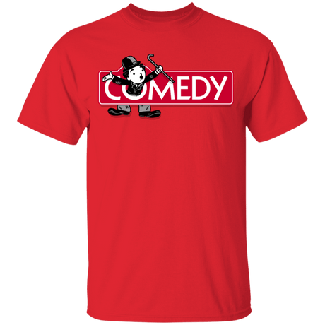 T-Shirts Red / YXS Comedy Youth T-Shirt