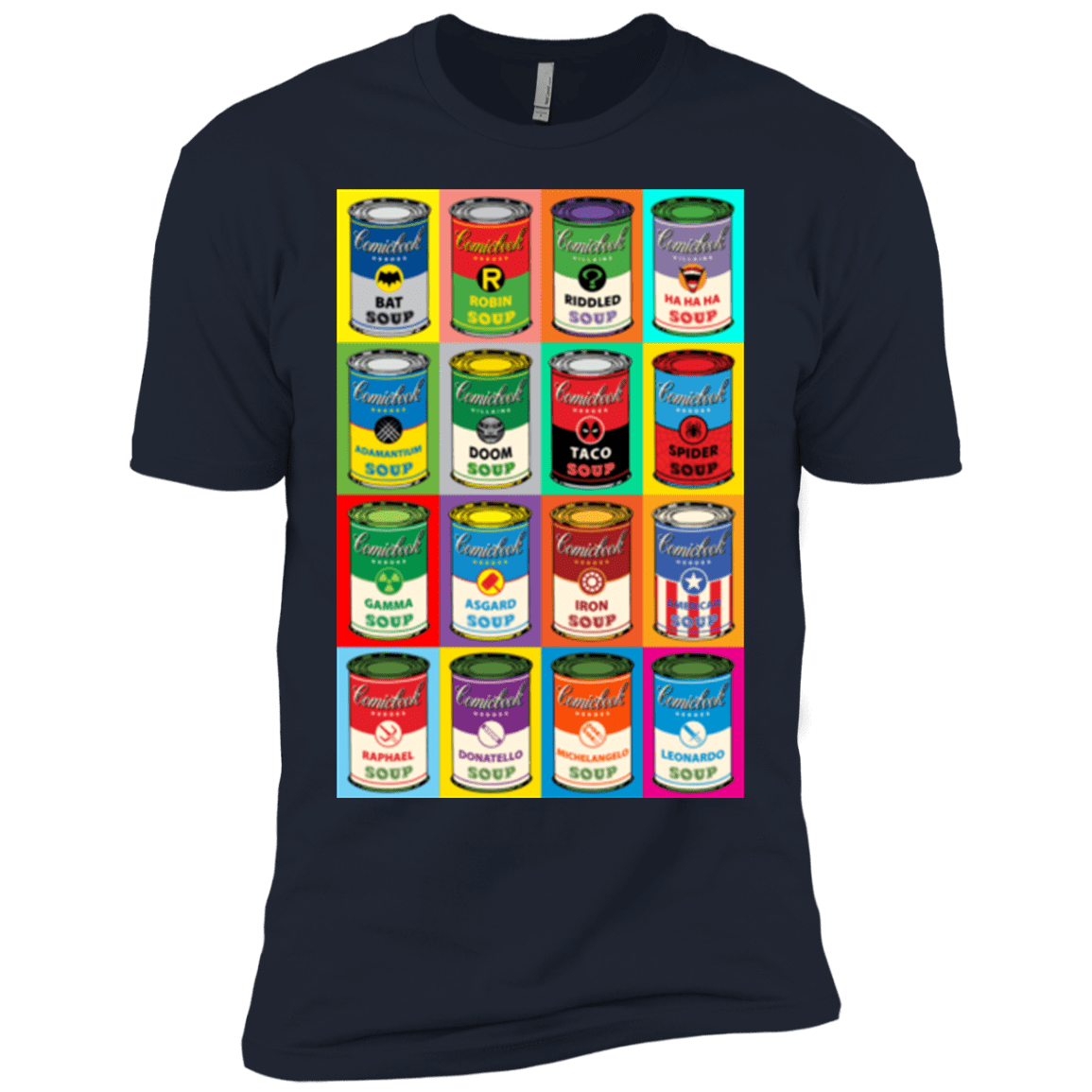 T-Shirts Midnight Navy / YXS Comic Soup Boys Premium T-Shirt