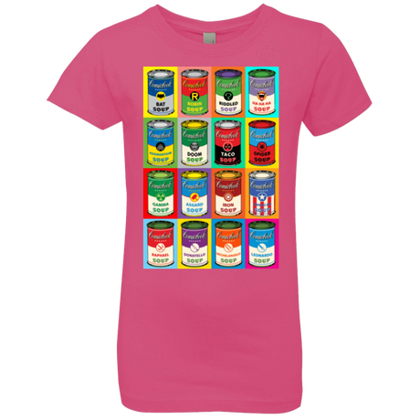 T-Shirts Hot Pink / YXS Comic Soup Girls Premium T-Shirt