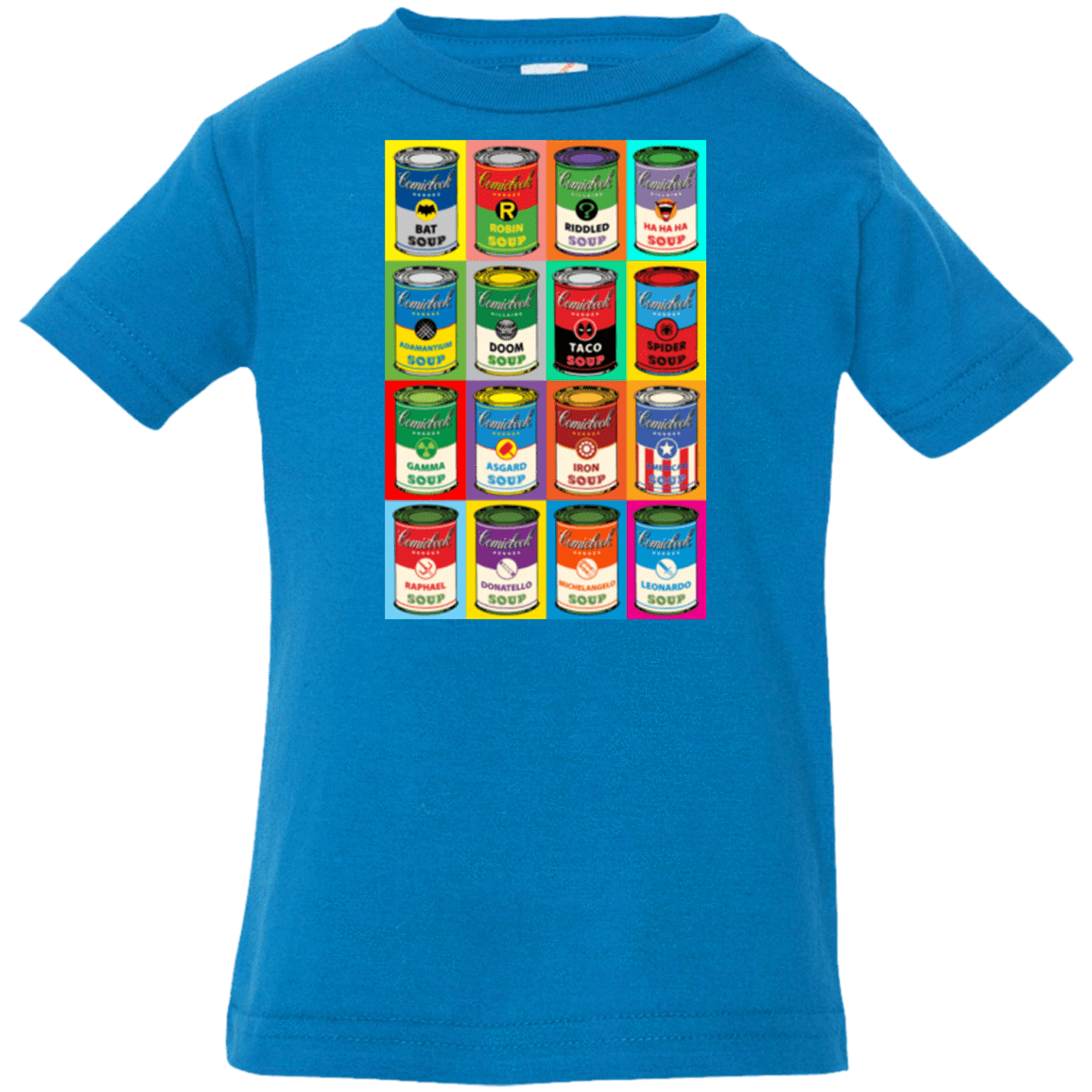 T-Shirts Cobalt / 6 Months Comic Soup Infant PremiumT-Shirt