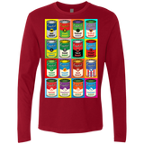 T-Shirts Cardinal / Small Comic Soup Men's Premium Long Sleeve