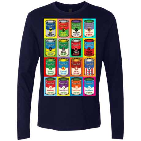 T-Shirts Midnight Navy / Small Comic Soup Men's Premium Long Sleeve