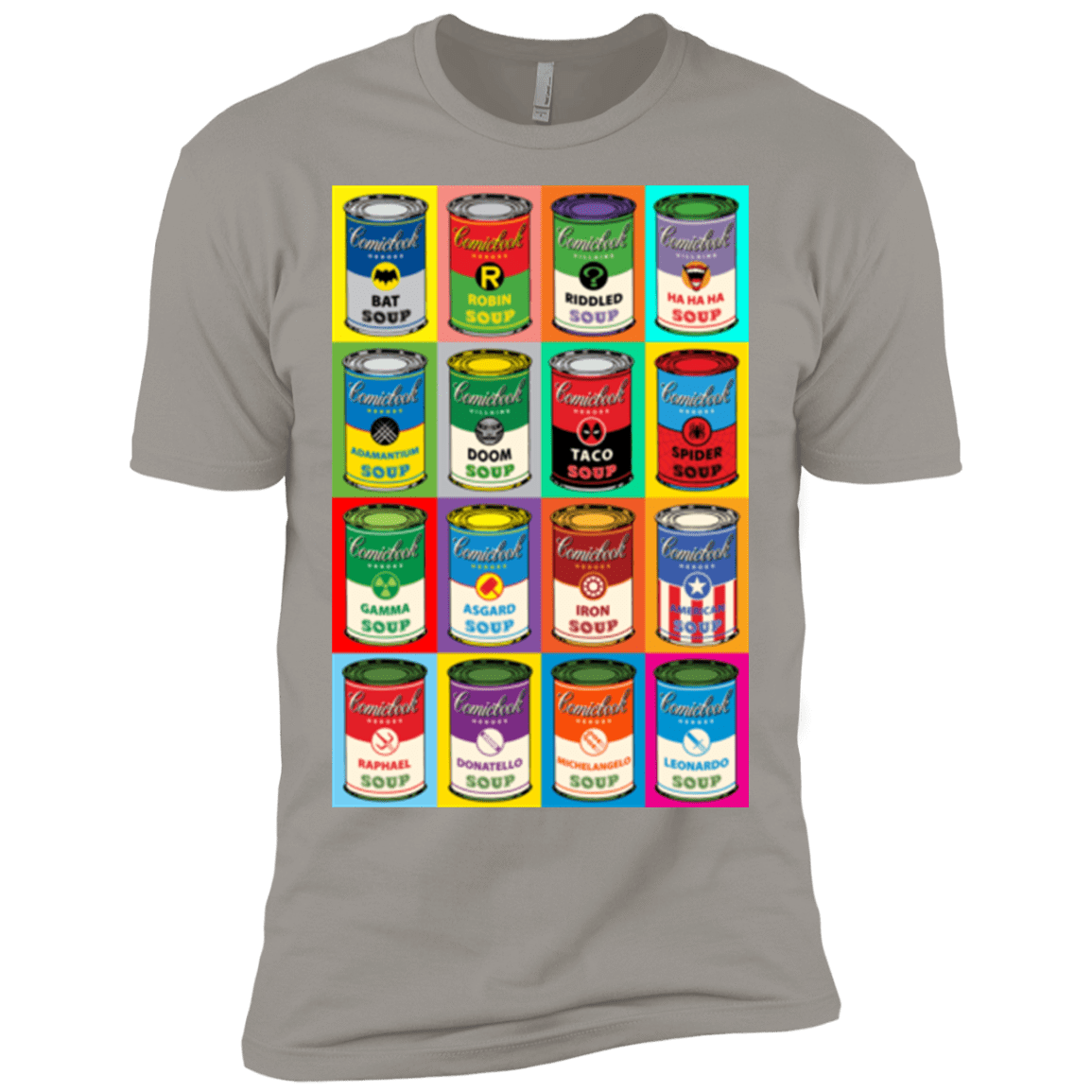 T-Shirts Light Grey / X-Small Comic Soup Men's Premium T-Shirt