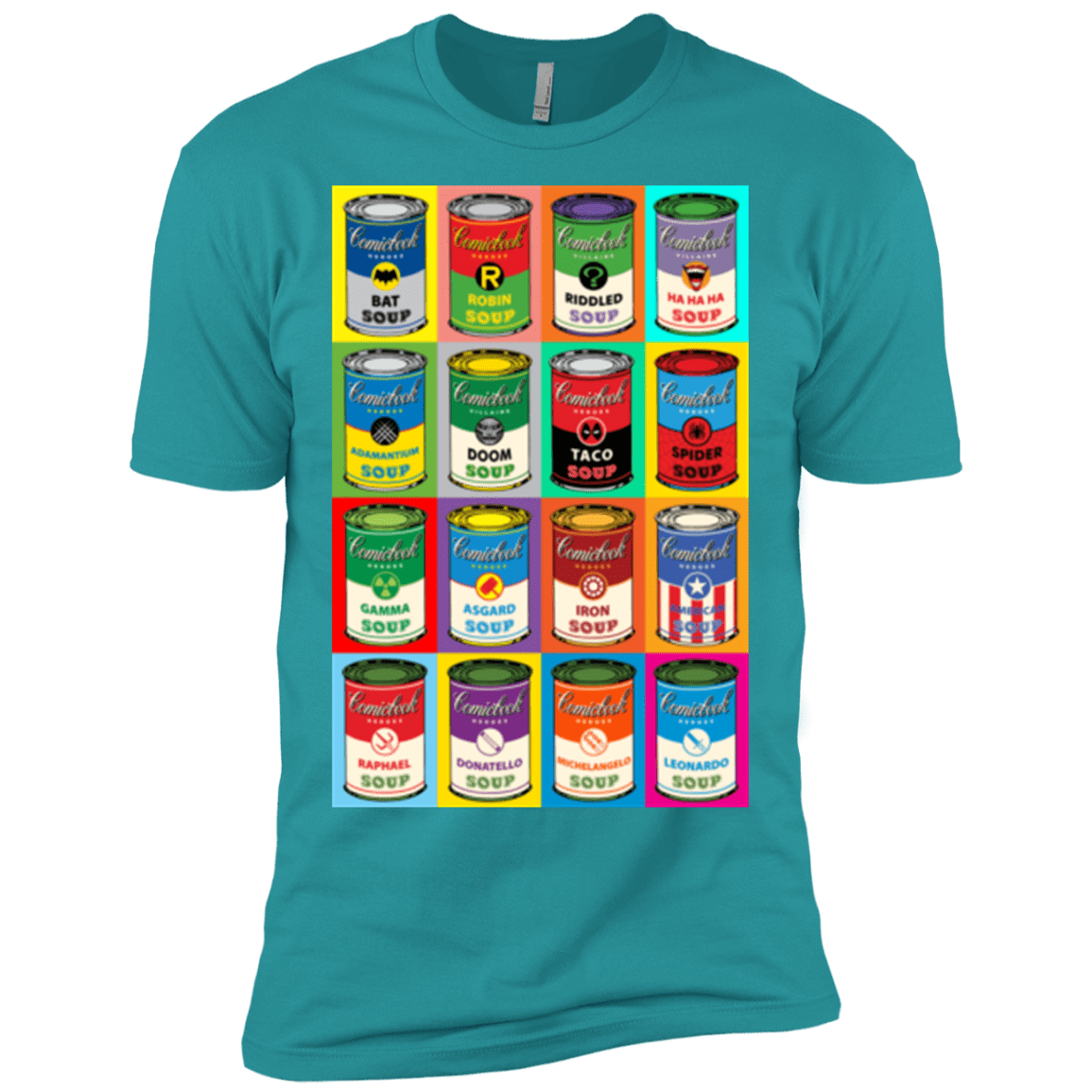 T-Shirts Tahiti Blue / X-Small Comic Soup Men's Premium T-Shirt