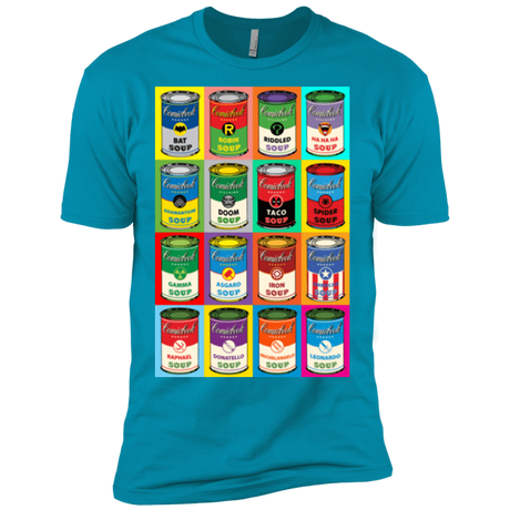 T-Shirts Turquoise / X-Small Comic Soup Men's Premium T-Shirt