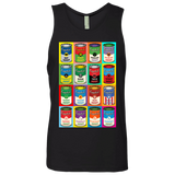 T-Shirts Black / Small Comic Soup Men's Premium Tank Top