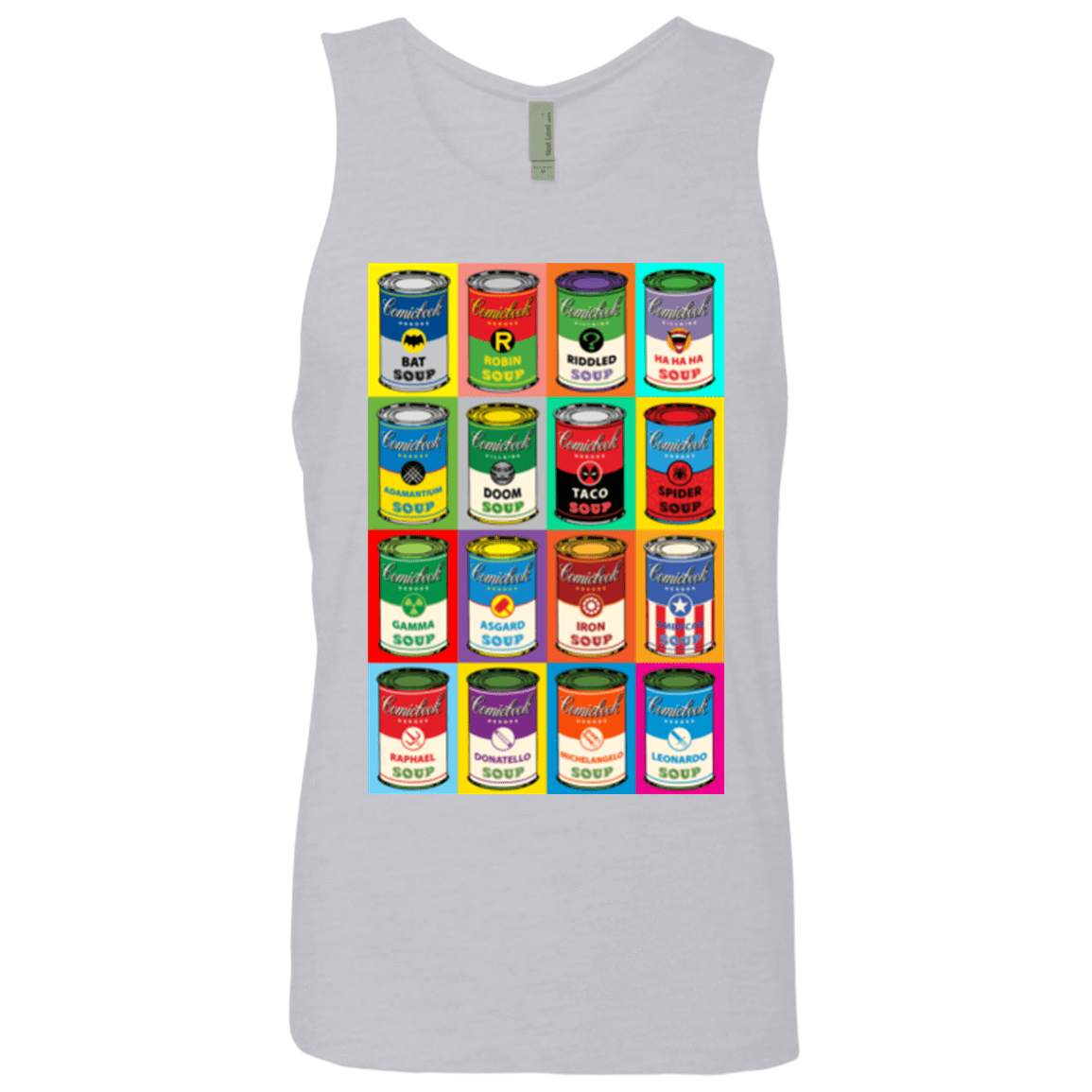 T-Shirts Heather Grey / Small Comic Soup Men's Premium Tank Top