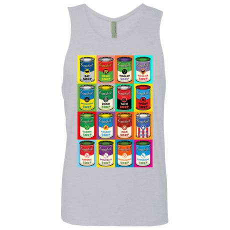 T-Shirts Heather Grey / Small Comic Soup Men's Premium Tank Top