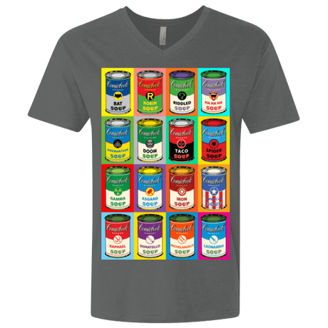 T-Shirts Heavy Metal / X-Small Comic Soup Men's Premium V-Neck