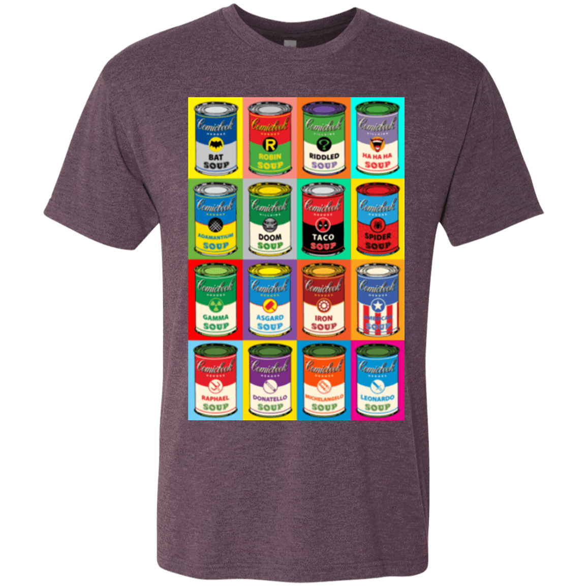 T-Shirts Vintage Purple / Small Comic Soup Men's Triblend T-Shirt