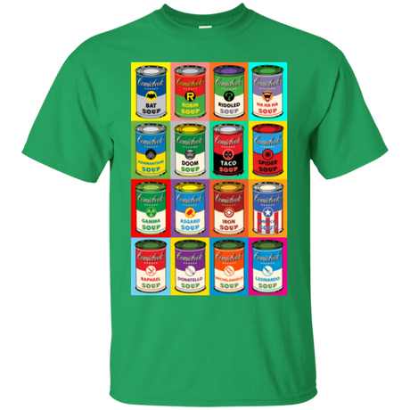 T-Shirts Irish Green / Small Comic Soup T-Shirt