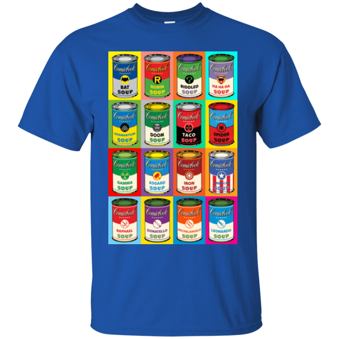 T-Shirts Royal / Small Comic Soup T-Shirt