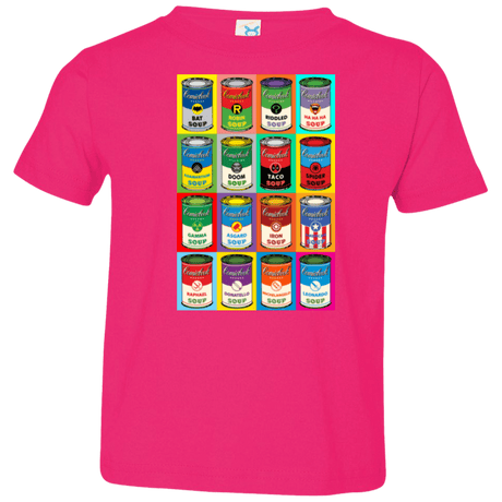 T-Shirts Hot Pink / 2T Comic Soup Toddler Premium T-Shirt