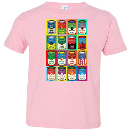 T-Shirts Pink / 2T Comic Soup Toddler Premium T-Shirt