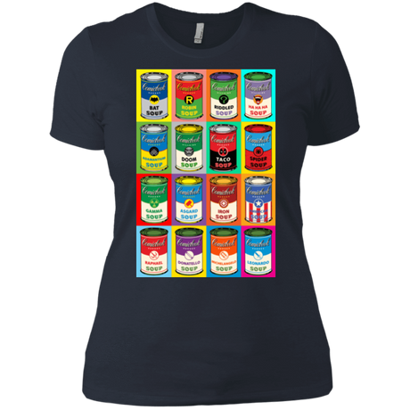 T-Shirts Indigo / X-Small Comic Soup Women's Premium T-Shirt