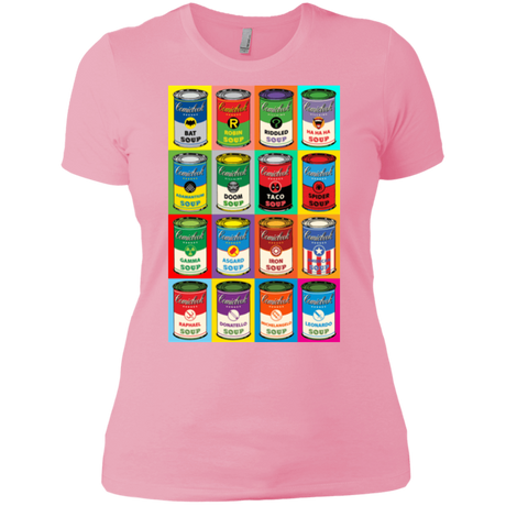 T-Shirts Light Pink / X-Small Comic Soup Women's Premium T-Shirt